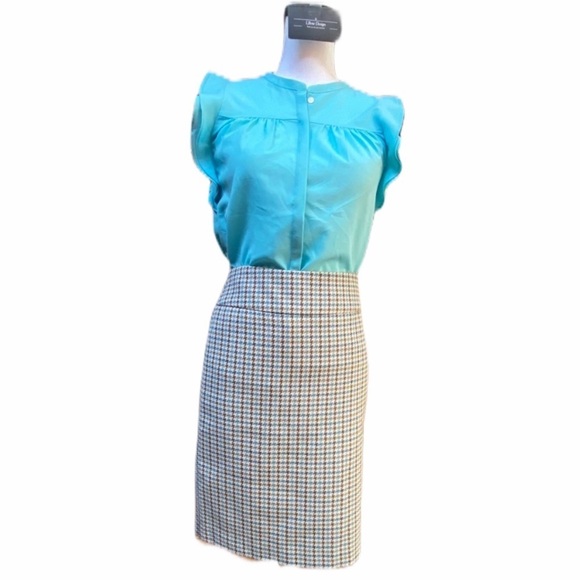 The Limited Houndstooth Pencil Skirt - Picture 2 of 13